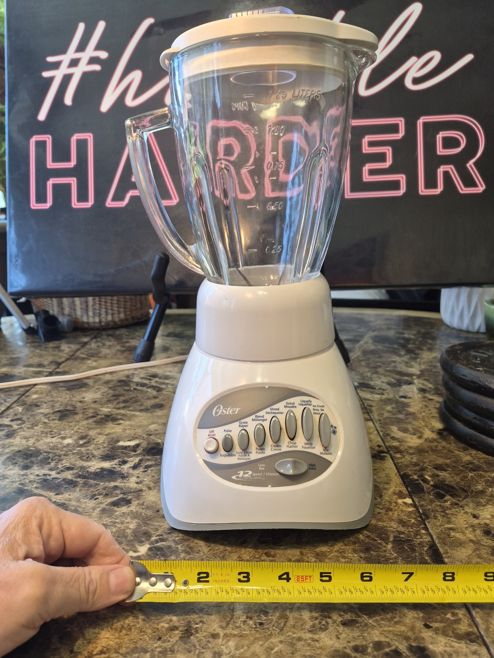 Oster Blender Model 6803 14-Speed 450W w/ Glass Pitcher Instructions
The Oster - Picture 5 of 11